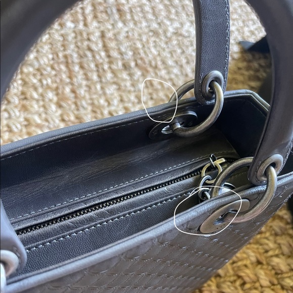 RARE ❤️ Dior Fish Scale Odyssey “Lady Dior” Bag - Picture 10 of 12